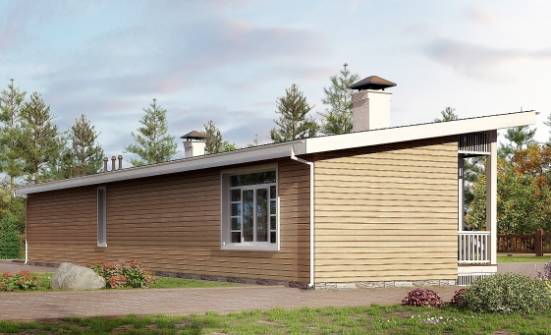 110-004-Л Проект бани из кирпича Гусиноозерск | Проекты домов от House Expert