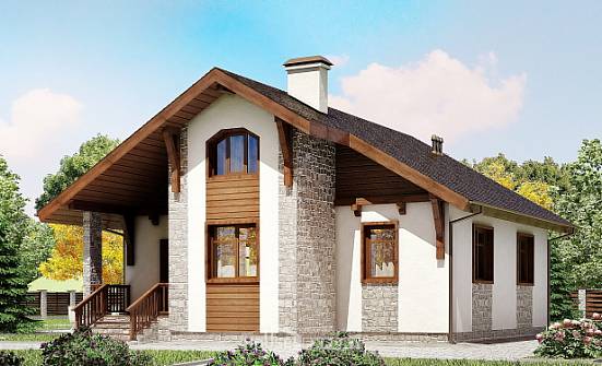 080-002-Л Проект одноэтажного дома, классический загородный дом из газосиликатных блоков Гусиноозерск | Проекты домов от House Expert