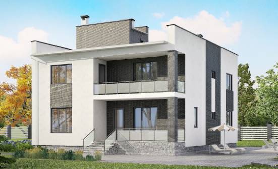 225-001-П Проект двухэтажного дома, средний домик из арболита Улан-Удэ | Проекты домов от House Expert
