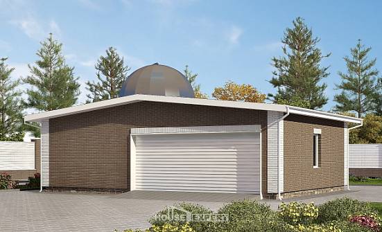 075-001-П Проект гаража из кирпича Гусиноозерск | Проекты домов от House Expert