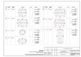 Ведомость оконных конструкций