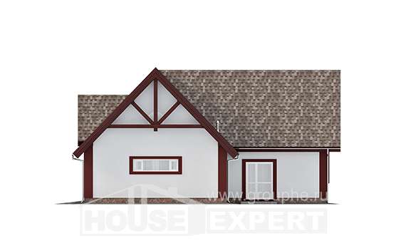 145-002-Л Проект гаража из бризолита Гусиноозерск, House Expert