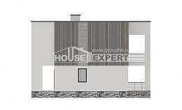 150-017-П Проект двухэтажного дома, простой дом из блока Гусиноозерск, House Expert